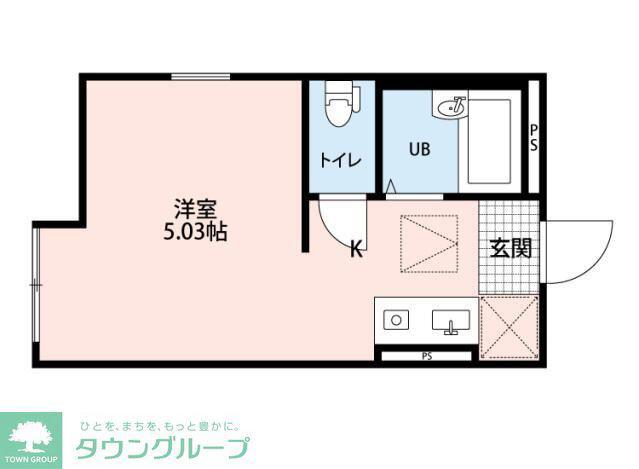 PRIMERA川崎(ワンルーム/2階)の間取り写真