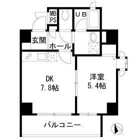 アミスタ ワイアンドワイ(1DK/3階)の間取り写真
