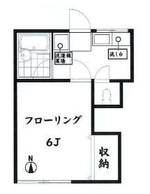 マルヨシコーポ82(1K/1階)の間取り写真