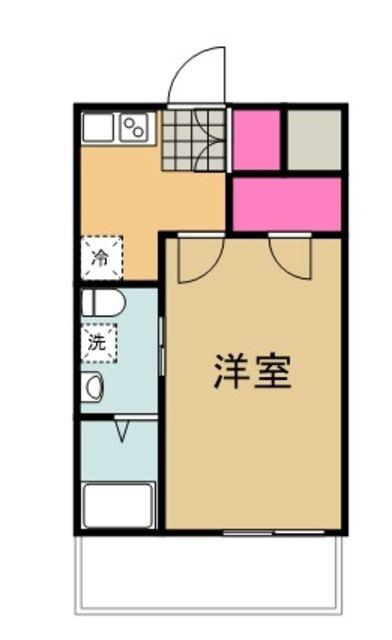 リヴシティ大泉学園(1K/2階)の間取り写真