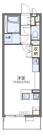 レオネクストフィオーレ(ワンルーム/3階)の間取り写真