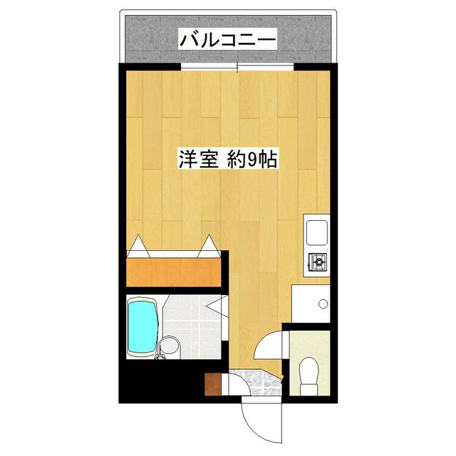 シティヒルズレゼルブ(ワンルーム/6階)の間取り写真