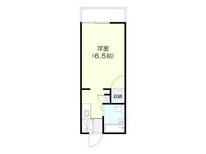 シプレ花園(1K/2階)の間取り写真