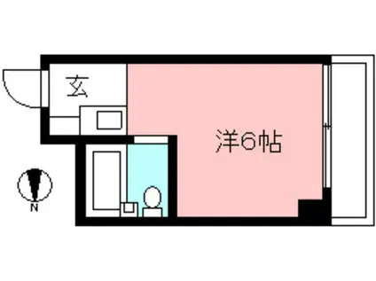 アネックス府中(ワンルーム/7階)の間取り写真