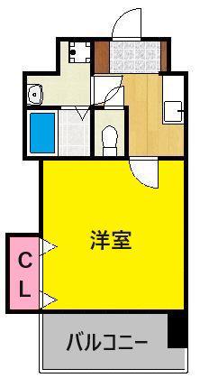 協和大手町.BLD(1K/4階)の間取り写真