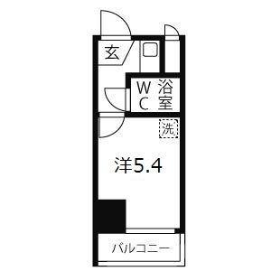ネオアージュ神戸元町(1K/4階)の間取り写真