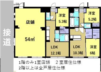 PALMEII(2LDK/2階)の間取り写真