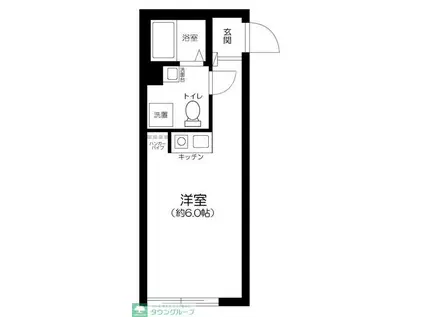 KMS COYO西日暮里(ワンルーム/2階)の間取り写真