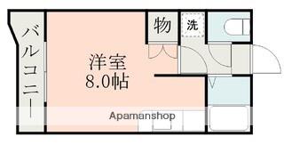 エスペランサ城西(ワンルーム/4階)の間取り写真