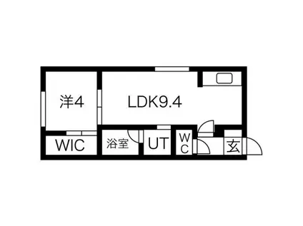 ETOILE 大通(1LDK/5階)の間取り写真