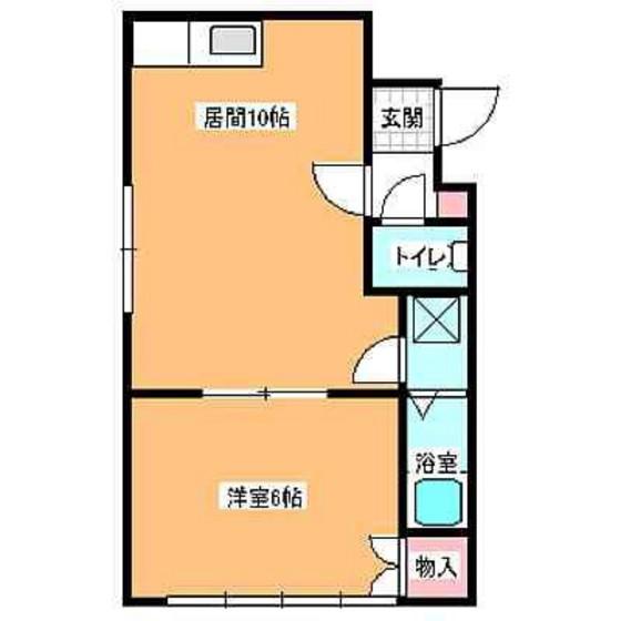 アートリウム33(1LDK/1階)の間取り写真