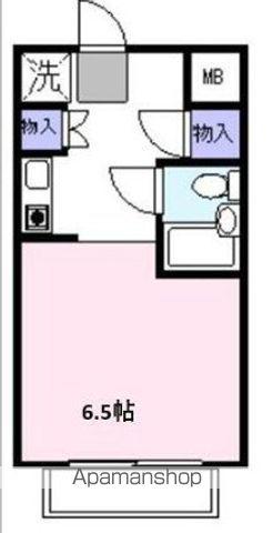 シャトレー筑土(1K/2階)の間取り写真