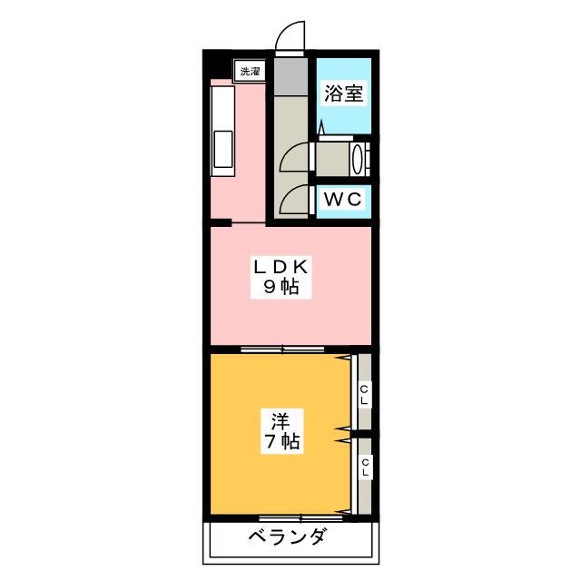 WINBELL巣鴨(1LDK/1階)の間取り写真