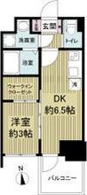 セレニテ堺筋本町リアン(1DK/11階)の間取り写真