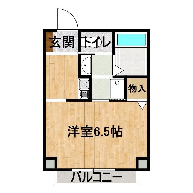 ロイヤル寿マンション(1K/3階)の間取り写真
