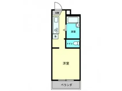 サンライト新南部(1K/1階)の間取り写真