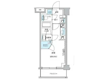 グランエール駒込(ワンルーム/5階)の間取り写真