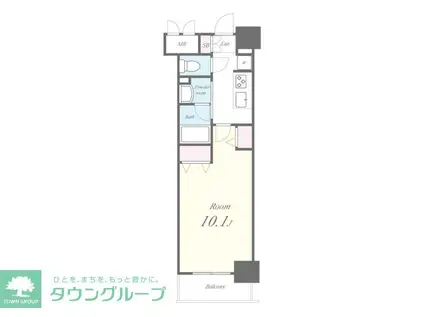 ROOTS SHINJUKU WAKAMATSUCHO(1K/3階)の間取り写真