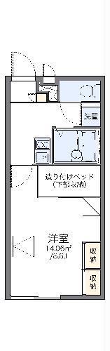 レオパレス共栄(1K/2階)の間取り写真