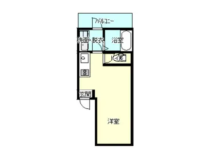 SATOビル神辺(ワンルーム/2階)の間取り写真