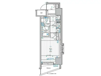 SYFORME KOMAZAWA-DAIGAKU(1K/10階)の間取り写真