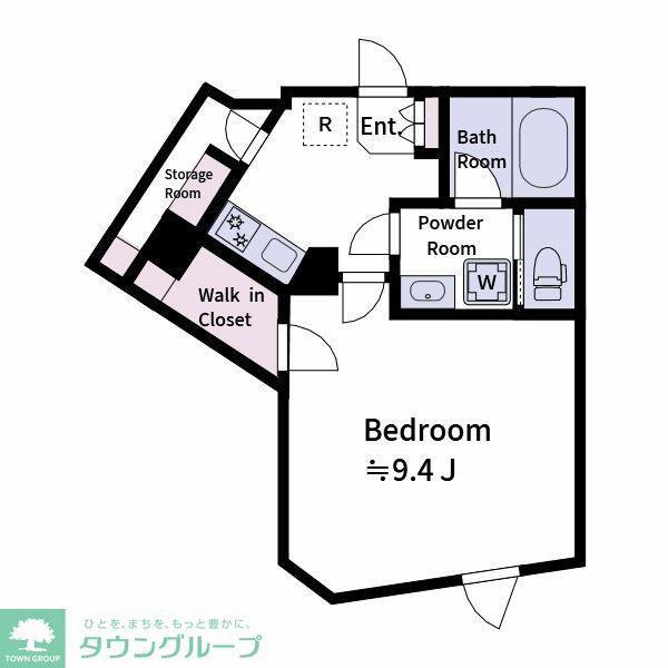 ALATO MEJIRO(1K/1階)の間取り写真