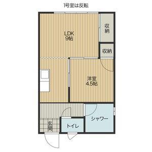 カーサバレンシア(1LDK/5階)の間取り写真