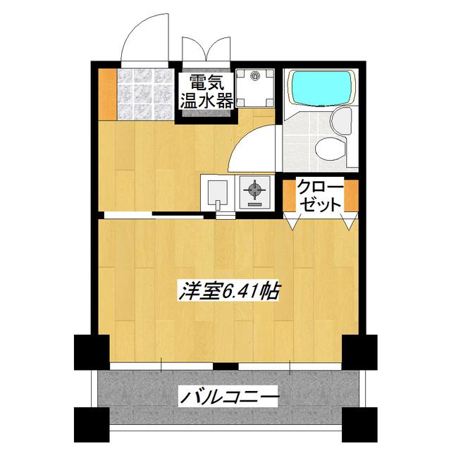ART赤羽(1K/4階)の間取り写真