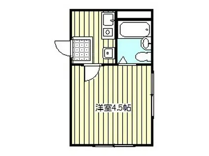 DRホームズ川口元郷II(1K/3階)の間取り写真