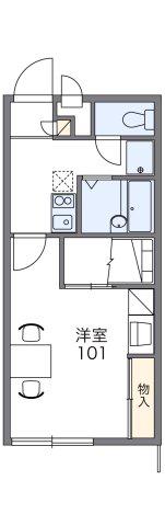 レオパレスキルシェ(1K/2階)の間取り写真