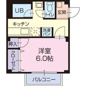 SURPLUSニワコーポ(1K/2階)の間取り写真
