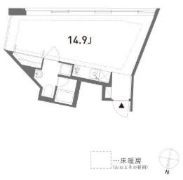GROVE(ワンルーム/7階)の間取り写真
