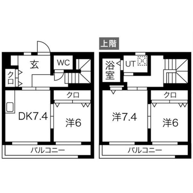 GRAND MAISON 葵(3DK/4階)の間取り写真