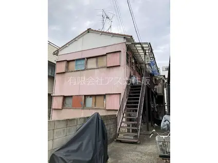 まるい荘(1DK/2階)の外観写真