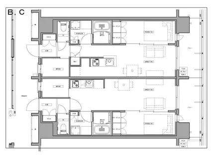 FLAG THE GARDEN(1SLDK/11階)の間取り写真