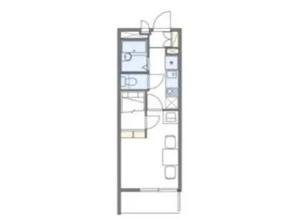 レオパレスルピナス川上(1K/3階)の間取り写真