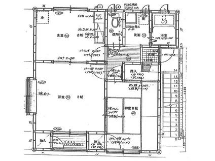 ゆうとぴあA(2DK/1階)の間取り写真