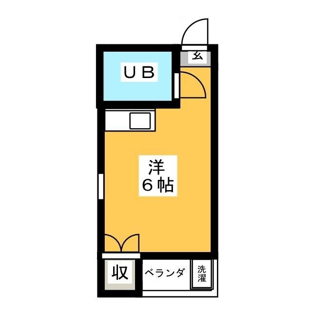 PS HOUSE(ワンルーム/1階)の間取り写真