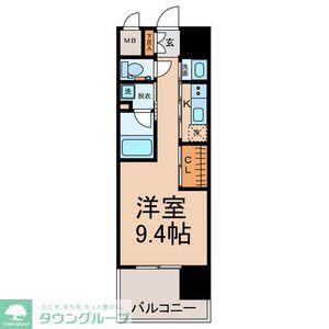GRAND ESPOIR IZUMI(1K/7階)の間取り写真
