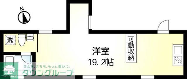 BROOK HOUSE(ワンルーム/6階)の間取り写真