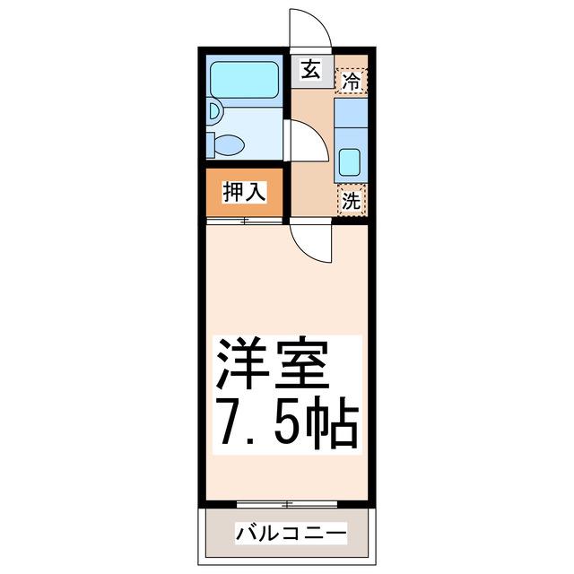 WIFI SET 003(1K/2階)の間取り写真