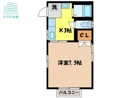 ろうふぁん寿(1K/1階)の間取り写真