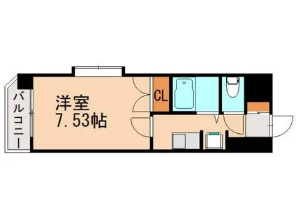 フリースペース57(1K/9階)の間取り写真