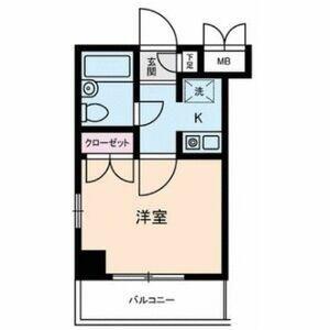 ダイホープラザ大塚II(1K/7階)の間取り写真