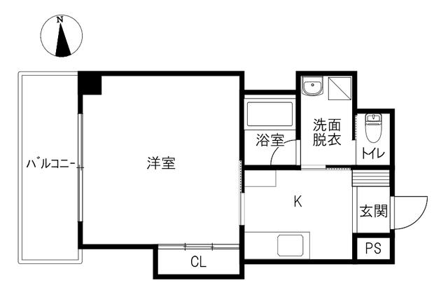 MAISONS 風の館(1K/3階)の間取り写真