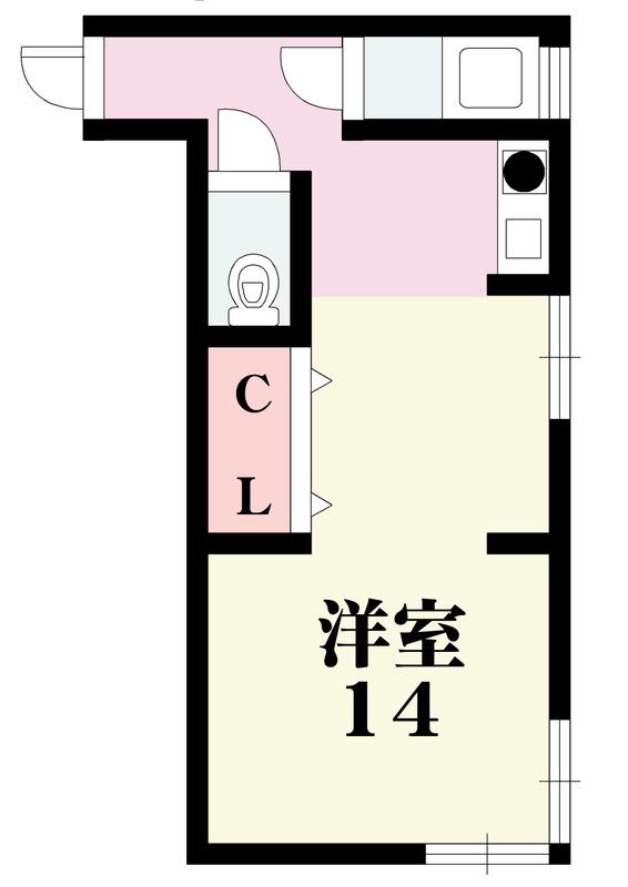 ORIENTCITY堺東(ワンルーム/3階)の間取り写真