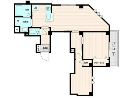 グレース(2LDK/2階)の間取り写真