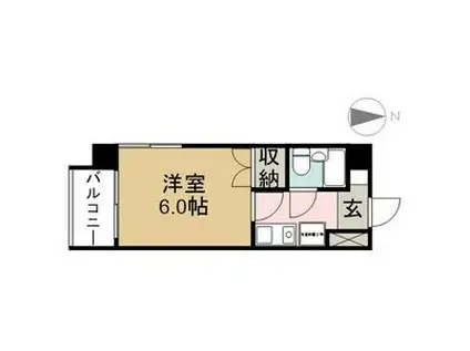 新栄ロイヤルハイツ(1K/3階)の間取り写真