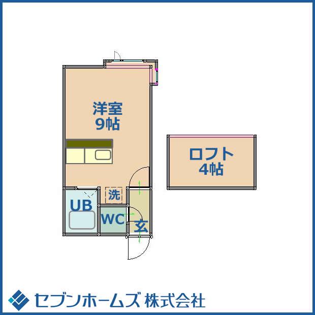 ティアラ文京台クラブハウス(1DK/3階)の間取り写真