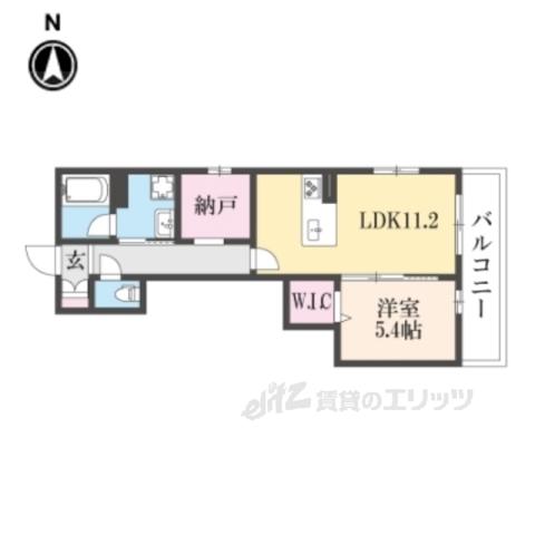 SHAMAISON RELAFORT(1LDK/3階)の間取り写真
